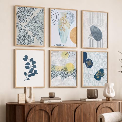 Image of kotart - Aesthetic Decorative Wall Decor Paintings with Frame for Home Decoration - Painting for Living Room Bedroom Office (10x13 inch, I)