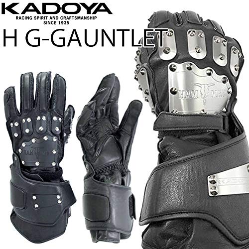 Amazon | カドヤ(KADOYA) バイク用レザーグローブ ウインター HAMMER 