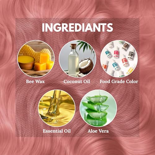 Image of Temporay Hair Color Wax | Metallic Shine | For Men & Women | DIY Instant Hair Color | Temporay Color 1 Day 1 Wash | No Ammonia, Bleach & Damage | Rose Gold - 100 gram
