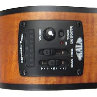 Kala Ka-seme exotique électro-acoustique Ukulélé soprano en acajou – Construit dans EQ et accordeur - Les Beatles, Paul McCartney, John Lennon, RIngo Starr, George Harrison Kala Ka-seme exotique électro-acoustique Ukulélé soprano en acajou – Construit dans EQ et accordeur – Image 4