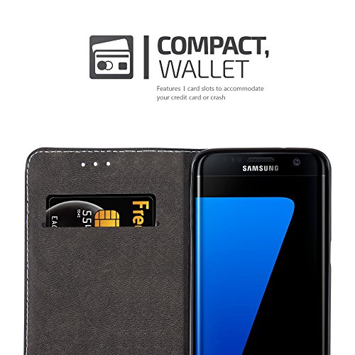 Cadorabo Custodia Libro per Samsung Galaxy S7 EDGE...