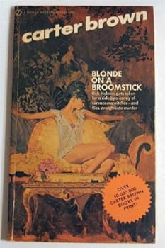 Paperback Blonde on a Broomstick Book