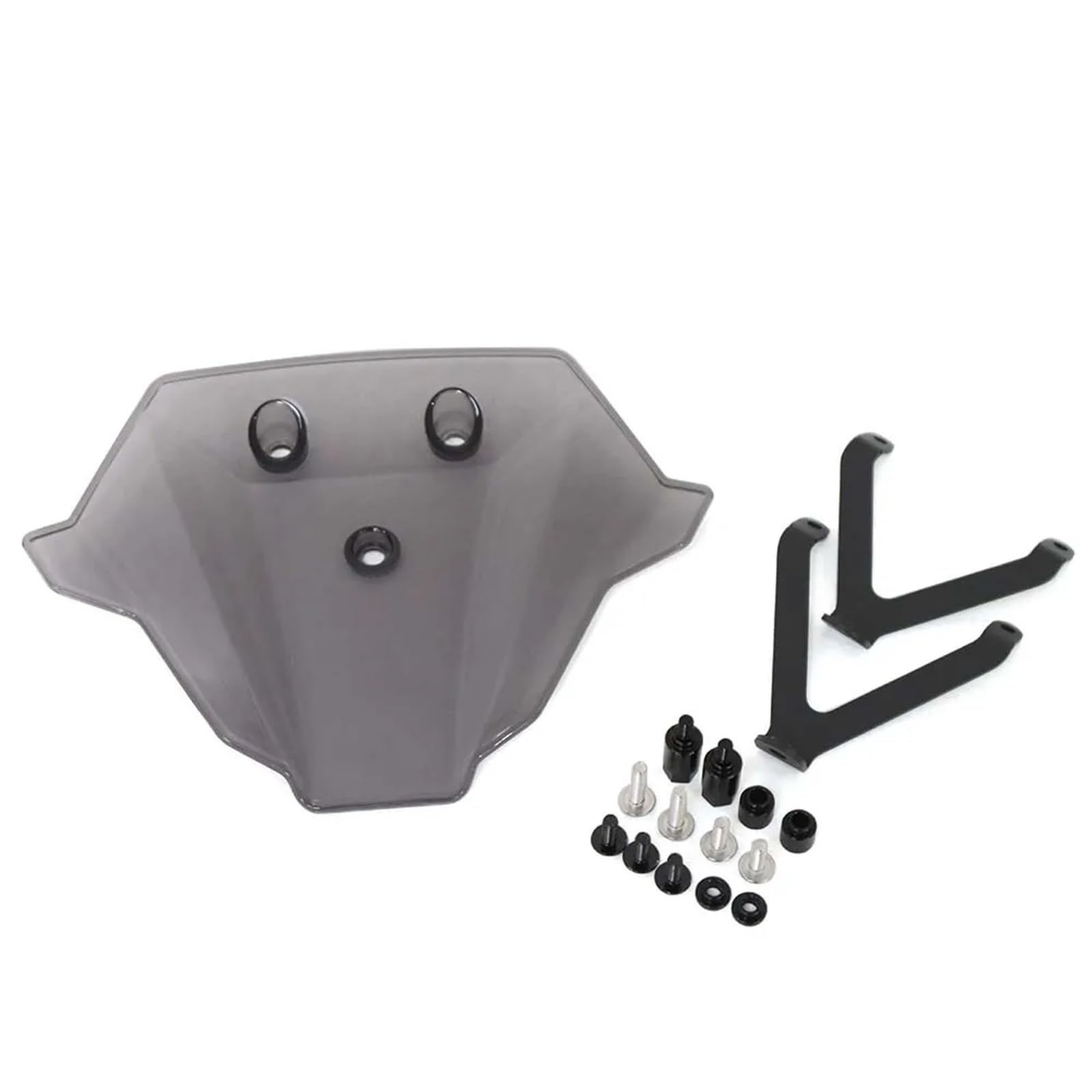 Przednia szyba motocyklowa Pasuje do 990 DUKE 990Duke 2024-2025 990 Duke Przednia szyba motocyklowa Akcesoria Szyba przednia Szyba sportowa(Light gray)