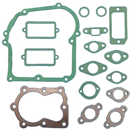 Image of Engine Rebuild Gasket Set Kit Compatible with Tecumseh 143661052 4-Cycle ECH90 H25 H30 H35 HSK30 HSK35 HXL35 33233 33233A New Z442