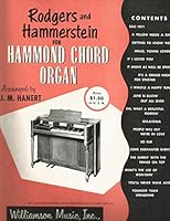 Rodgers and Hammerstein for Hammond Chord Organ arranged by J.M. Hanert B000VOD08O Book Cover