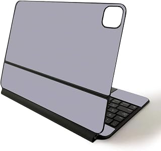 MightySkins Skin for Apple Magic Keyboard for iPad Pro 11-inch (2020) - Sushi | Protective, Durable, and Unique Vinyl Decal wrap Cover, Solid Gray (APIPSK1120-Solid Gray)