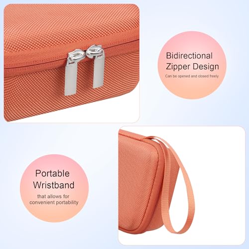 Image of Elonbo Carrying Case for Portable Handheld Inhaler Nebulizer Machine, Orang