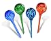 Self-watering Bulbs, Fascigirl 4 pack Hand-blown Glass Plant Watering Device Aqua Globes Bulbs Self Automatic Watering System