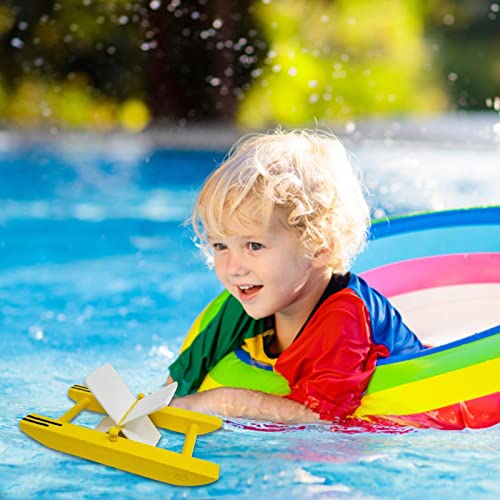 barco a remo para piscina | Barquinho Brinquedo Desenhável,Construção e pintura verão para bricolage