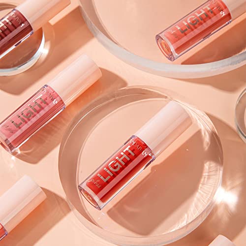 Tongyend Lip Gloss Sets,6 Pcs Lip Glow Oil,Tinted Lip Oil,Moisturizing Plumping Lip Gloss Hydrating Polished Lip Oil Set,Light Color Lip Plumper Lipstick Sets for Women (Set B) - Image 6