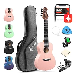 Donner DUC-230D U-Starter Ukulélé 23″ - Les Beatles, Paul McCartney, John Lennon, RIngo Starr, George Harrison