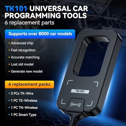 MUCAR Car Diagnostic Tool Combos Professional, 892BT AI-Assisted OBD2 Scanner + TK101 Tool+E021 USB Endoscope+Tempered Glass Screen Protector, 4PCS Automotive Scan Tool Set,Free Lifetime Upgrade — view 3