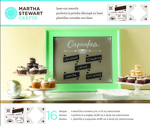 Martha Stewart Crafts, Banners and Corners - Plantillas de pizarra Cover