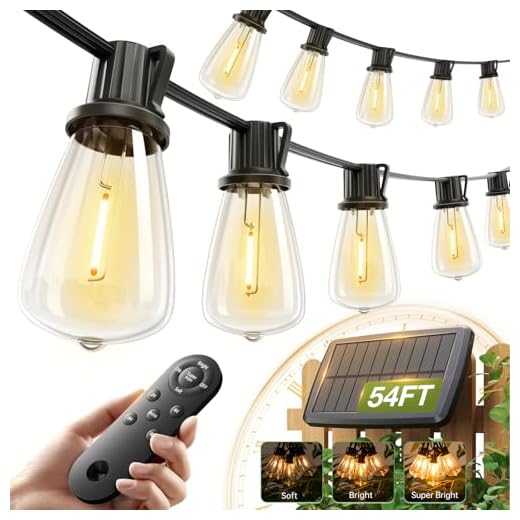 Addlon Solar String Lights with Remote