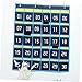 ARTIBETTER Hook Storage Rack Chart Holder Classroom Phone Holder Dry Erase Pockets Calculator Classroom Organizers