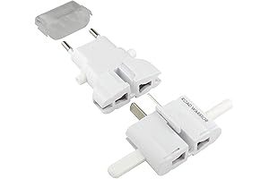 ROAD WARRIOR Slim Travel Adapter