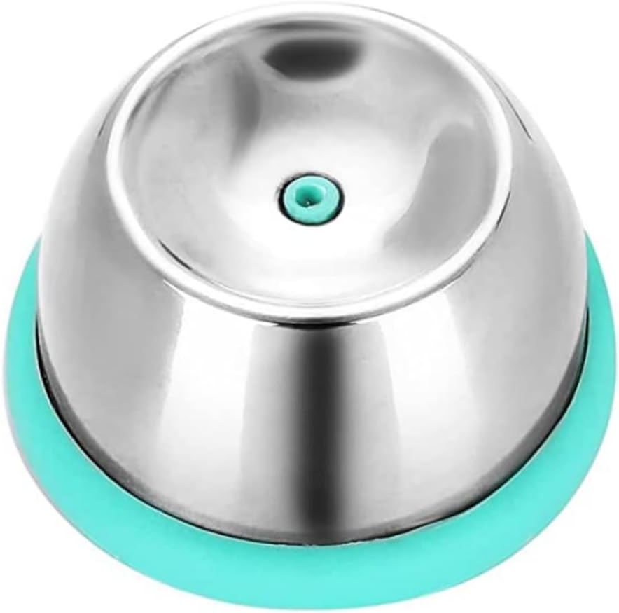 Jawbush Stainless Steel Egg Piercer for Hard Boiled Eggs - Heavy Duty Egg Hole Puncher with Safety Retractable Pin & Non-Slip Base, Prevent Cracking & Easy Peel Tool for Meal Prep, Keto & Bento, Blue