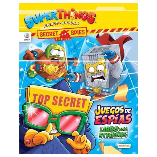 Libro de Stickers Superzings Secret Spies Series - España