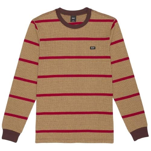 HUF HOUNSTOOTH Stripe L/S Knit