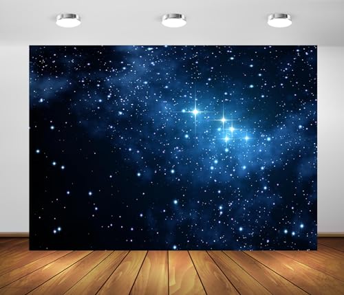 Telón de fondo tela starry sky 7x5ft BELECO miniatura 2