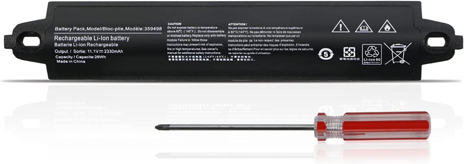 Batterie De Remplacement 7,4V 17Wh Pour Bose Soundlink Mini II - Compatible 088796, 088772 - Nécessite Soudure