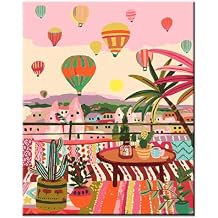 YALKIN Paint by Number for Adult Kits, DIY Oil Acrylic Painting Kits for Adults Beginners on Canvas for Home Wall Decor Gifts 16x20 inch/40X50CM No Frame