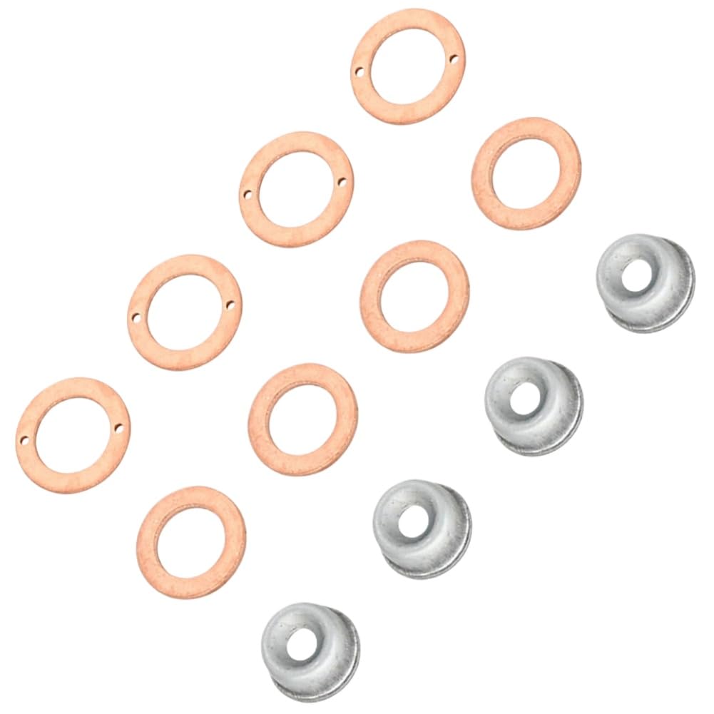 Injector Seal Kit Compatible with D1105 V2203 D905 D1005 V3300 Injector Gasket 19077-53650 15841-53622 15221-94020