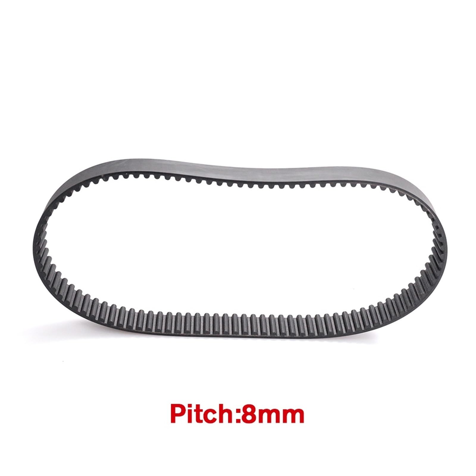 DAVBIR Correa síncrona de Goma HTD8M 816 824 832 840 848 Paso = 8mm, Correa de transmisión Industrial con Dientes de Arco, Ancho de Correa Dentada 20/30/40mm Perfection (Size : 8M 840(Teeth 105), Co