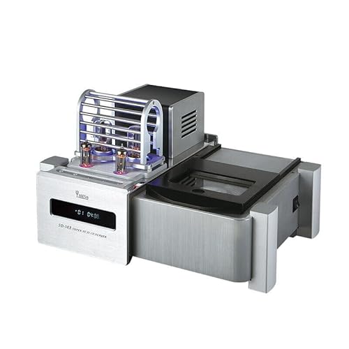 YAQIN HiFi CD Player, Yaqin SD 38A HiFi Tube CD Player with Tubes 6N8P and Remote Control, AC115 and AC230 Switchable