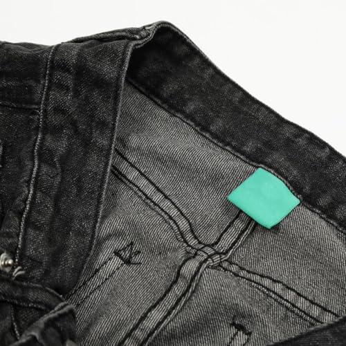 Men's Hip Hop Baggy Jeans Loose Fit Denim Pants Distressed Ripped Wide Leg Grunge Streetwear with Multi-Pockets4