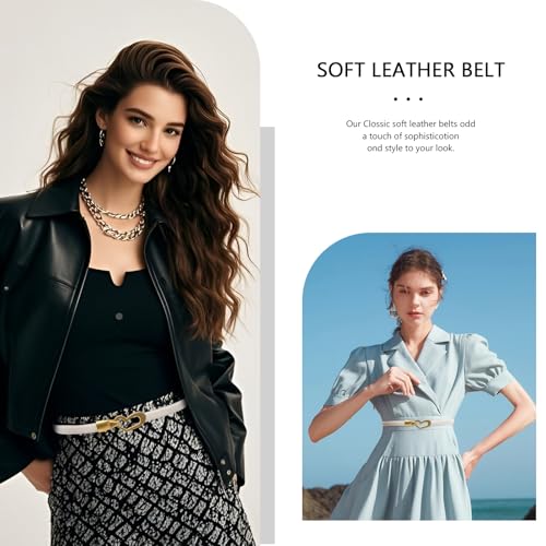 Long Keeper Skinny Belt Women Genuine Leather Waist Belts for Pants Jeans Dresses Elegant Adjustable Thin Ladies Waist Belt3