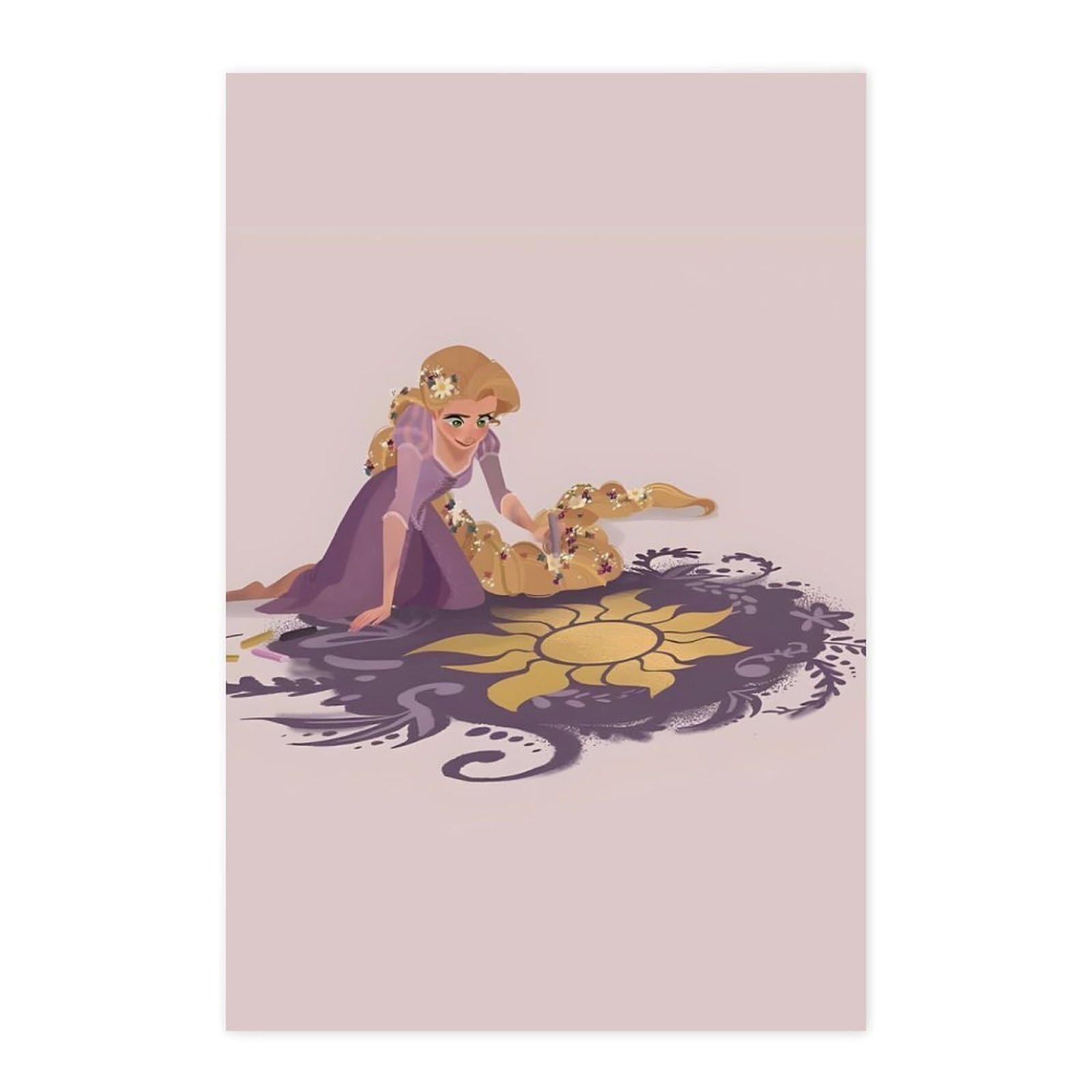 Amazon.co.jp: ラプンツェル プリンセス ポスター 絵画 インテリア