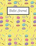 Bullet Journal: Macarons 100 Dot Grid Notebook Pages, Journal, Planner, lots of uses