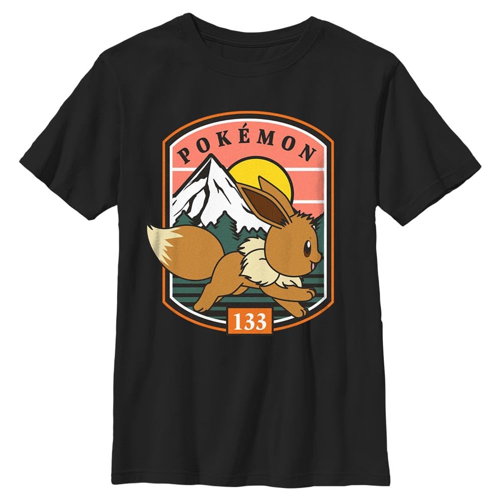 T-shirt Pokémon Out Run manches courtes : le vêtement garçon confortable - 2
