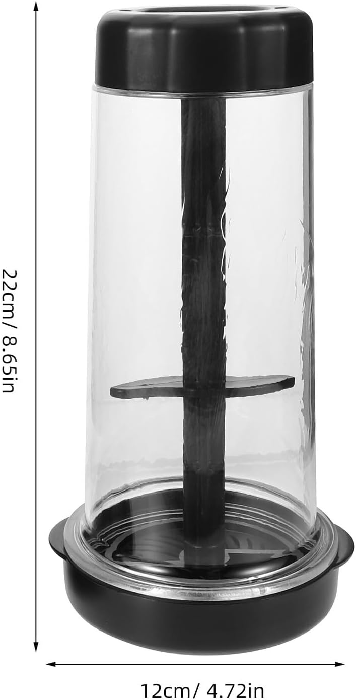 Semi-automatic Flour Sifter with Fine Mesh Screen for Baking Multi-functional Powdered Sugar Duster and Cocoa Powder Strainer Plastic Mixing Cup Easy to Clean Rust-resistant