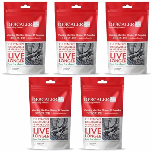 Image of Washing Machine Drum Cleaner & Tub Cleaner, Washing Machine Cleaner Powder for all Front & Top Load Washing Machine Descaling Powder, Washing Machine Cleaning Powder (100 Gm /Pack, Pack of 5)