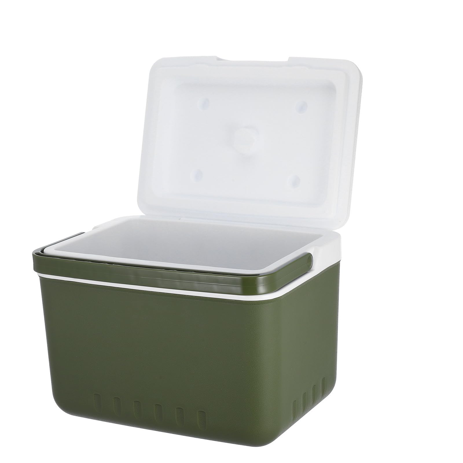 Frigorifero Portatile Isolato 6l con Maniglia, Contenitore Refrigerato per Alimenti da Campeggio e Picnic, Borsa Termica Rigida per Auto, Barbecue e Attività All’aperto