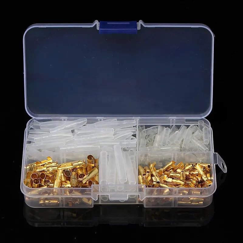Évitez les faux contacts avec ces cosses mâles femelles 3.5 mm et manchons pour fil de voiture