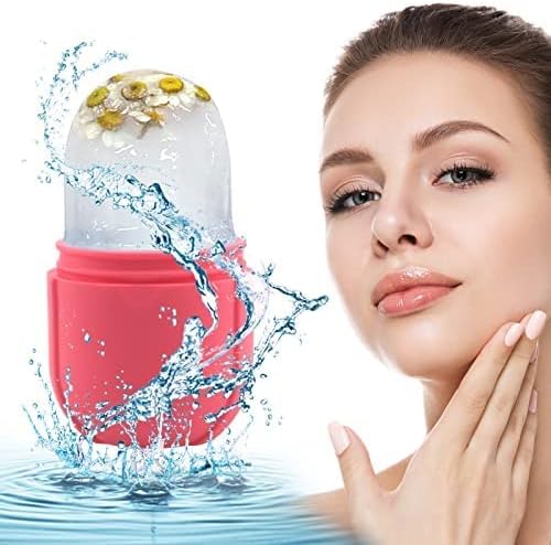 TASMAXFace massage roller korean makeup products counter cube ice for face tools for women ice roller for face massager ice massage roller ice face roller Gifts for Her beauty gadgets for women