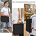 KIZUNA Laptop Tasche 15.6 Zoll Notebook 15" Laptoptasche für MacBook Pro 16 M2 Max/16 Lenovo IdeaPad 5 Pro/Flex 5 & 5i/IdeaPad 3i & Slim 3i/16 Yoga 7/HP/Huawei/Dell Rucksack Sleeve Hülle Bag,Schwarz
