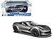 Maisto 2017 Chevrolet Corvette Grand Sport Metallic Grey 1/24 Model Car