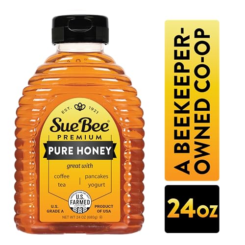 Sue Bee Pure Premium Honey, USA Beekeepers, 24 oz Packaging May Vary