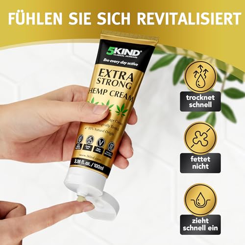 Hanfsalbe 5Kind Clinical Skincare – Extra starke Hanfcreme 100ml