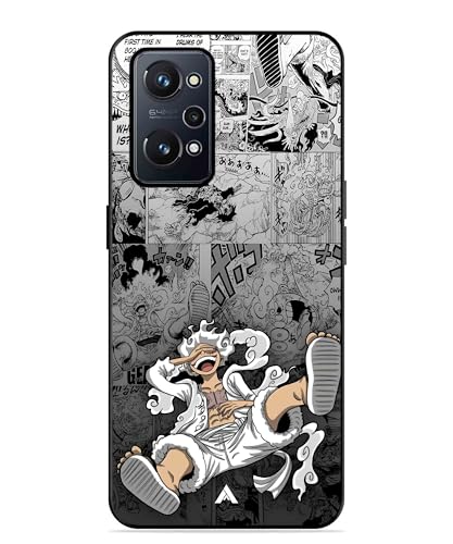 Image of Premium Anime 2 Case for Realme GT Neo 2 (Glossy Finish) Soft-Touch Metal TPU Back Cover, Shockproof, Designer, Aesthetic Mobile Phone Case