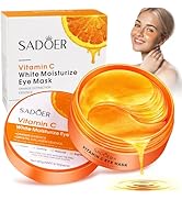 Augenpads Augenmaske gegen Augenringe Tränensäcke Falten Dunkle Kreise & Puffiness-60 Stück Eye P...