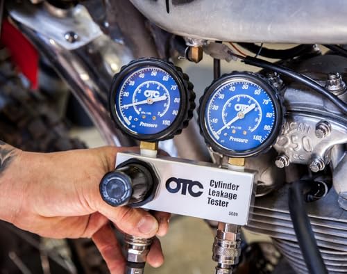 Image of OTC 5609 Cylinder Leakage Tester Kit with Storage Case | Quickly Diagnose Internal Engine Problems like Bad Rings, Valves, and Leaking Head Gaskets