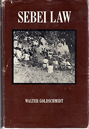 Sebei Law [Unknown] 0520004892 Book Cover
