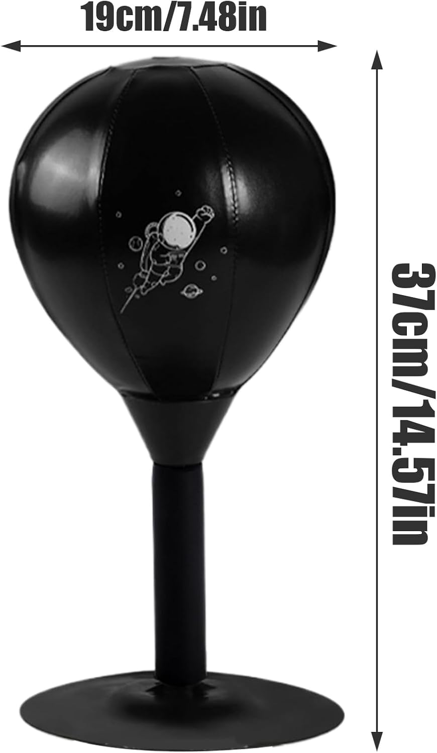 Genérico Boxing Table | PU Leather Relaxing - Boxing Training for Desk - Room Gym Bedroom Men Women Beginners Teenagers Sports Fans