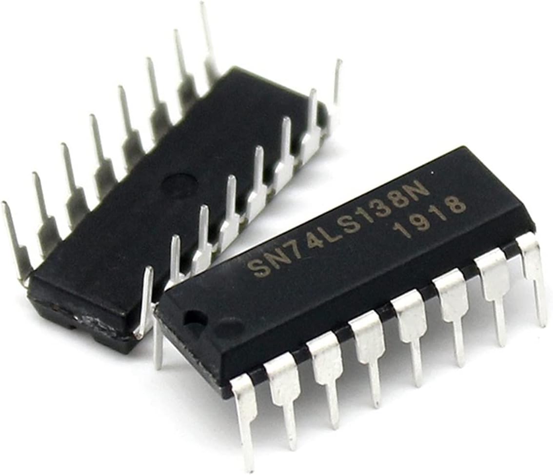 BELOF 10Pcs SN74LS138N 74LS138 DIP-16 Integrated Circuit Logic Chip IC ...