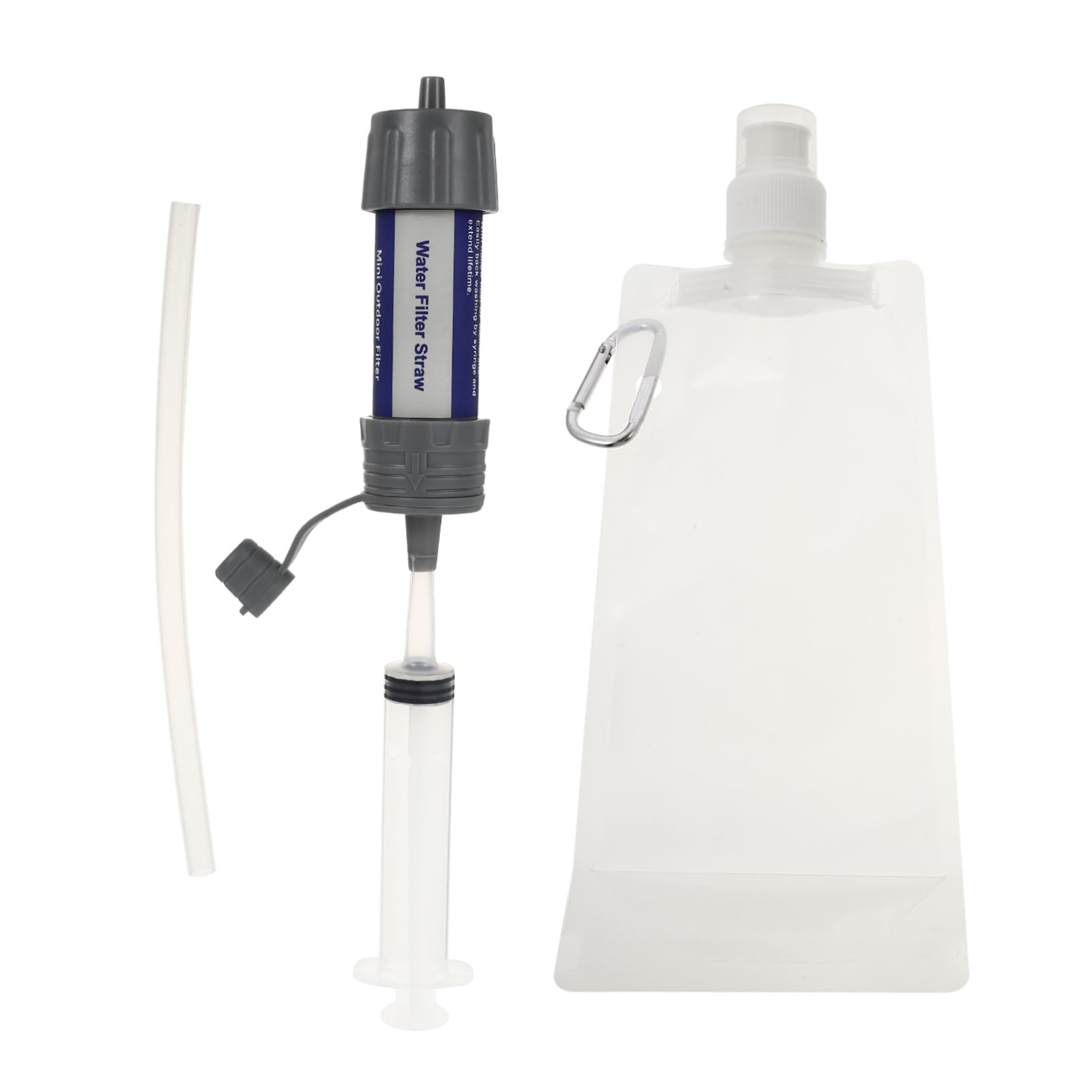 BESPORTBLE Purificatore Dacqua Portatile Leggero Per Esterni Con Cannuccia Mini Tazza Filtrante Capacità 5000 Litri Rimozione Del 99 99% Per Escursionismo E Campeggio